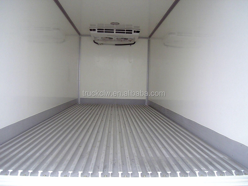 Manufacturer Price 5 ton freezer refrigerated cold room van truck foton light refrigerator truck with Therm King Refrigerator