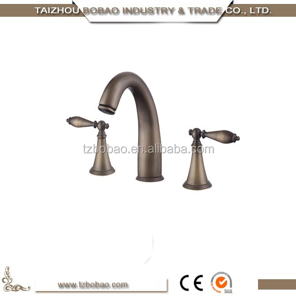 9306F 3 holes antique faucet