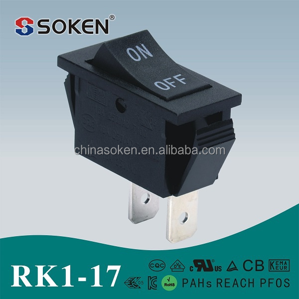 SOKEN SPST/SPDT ON-OFF/ON-ON/ON-OFF-ON 家電機器用 125V/250V ロッカスイッチ仕入れ・メーカー・工場