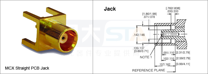 rfコネクタ、 銅50オームストレートmcxコネクタpcbジャック仕入れ・メーカー・工場