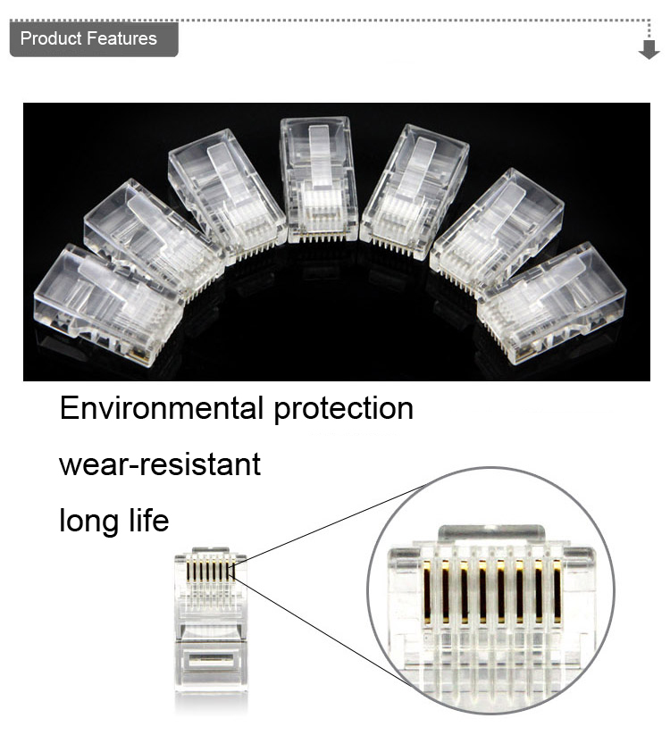 10ピンrj45コネクタ、 異なるrj45をフランジコネクタケーブル、 cat7rj45プラグ10ピンコネクタ問屋・仕入れ・卸・卸売り