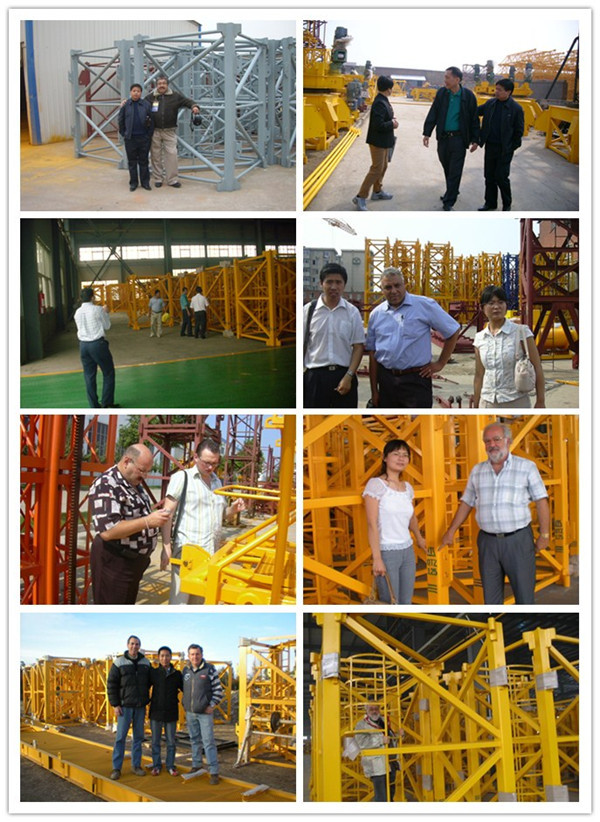 建設機械qtz125タワークレーンを移動使用アラブ首長国連邦での販売のための仕入れ・メーカー・工場