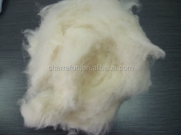 中国の高品質と除毛カード羊毛繊維白仕入れ・メーカー・工場