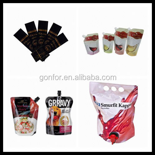 Printed custom ziplock bag with clear window for food packing