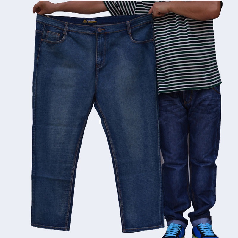 カスタム卸売oemジーンズ大きいサイズの紳士ファッションジーンズ男性仕入れ・メーカー・工場