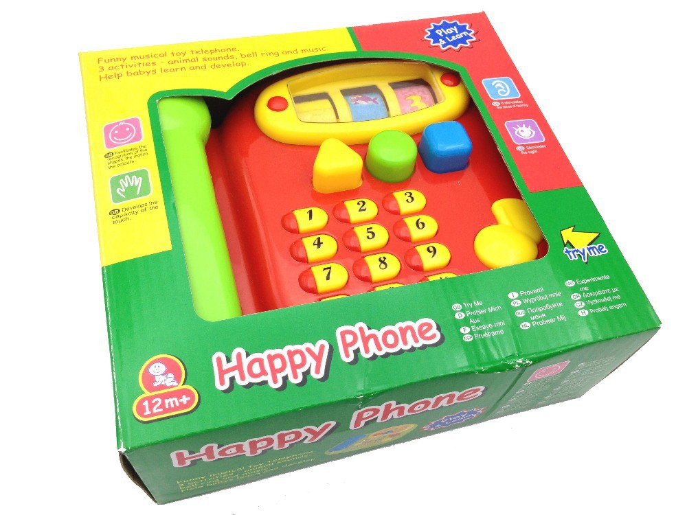 最初の赤ちゃんの電話局熱い販売の電話のおもちゃ子供のためのプラスチック製の固定電話問屋・仕入れ・卸・卸売り