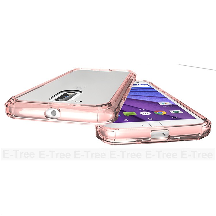 soft TPU phone back cover case for Motorola G4 Plus