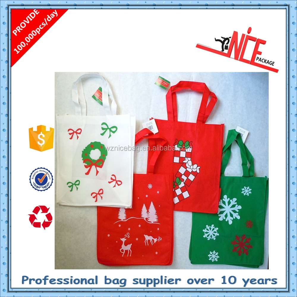 reusable christmas gift bag ideas nonwoven bag halloween bag