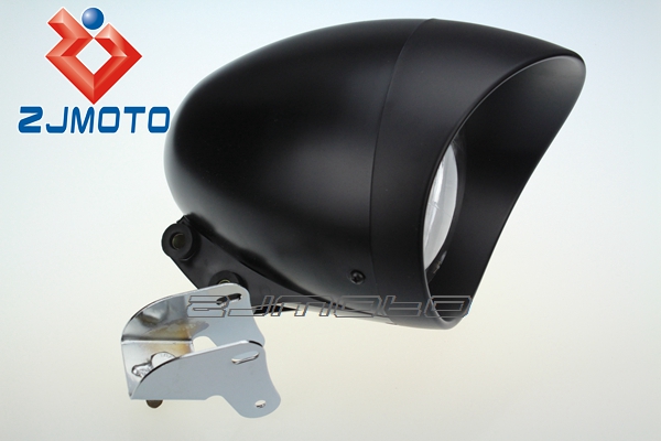 カスタムクロームabsオートバイモーターアラームライトランプ2ビームヘッドライトヘッドに適した光のホンダvtx1300crsレトロキャスト問屋・仕入れ・卸・卸売り