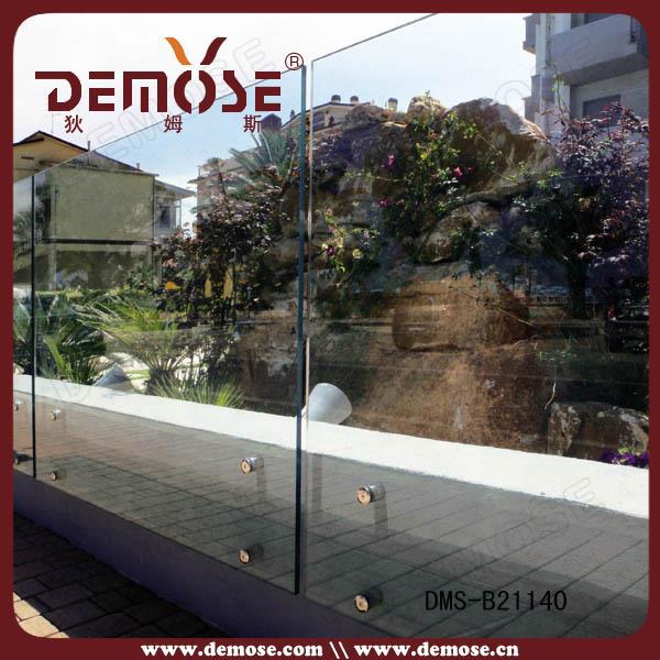 Glas balkon geländer design für outdoor/innen brüstung und ...