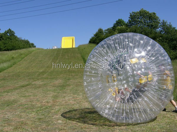 inflatable pvc or tpu sprot game bubble football soccer bumper ball for sale