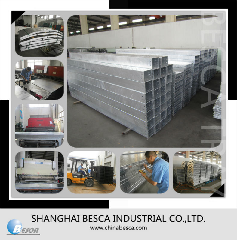 Stainless Steel Pre-Galvanized Industrial Electrical Cable Tray