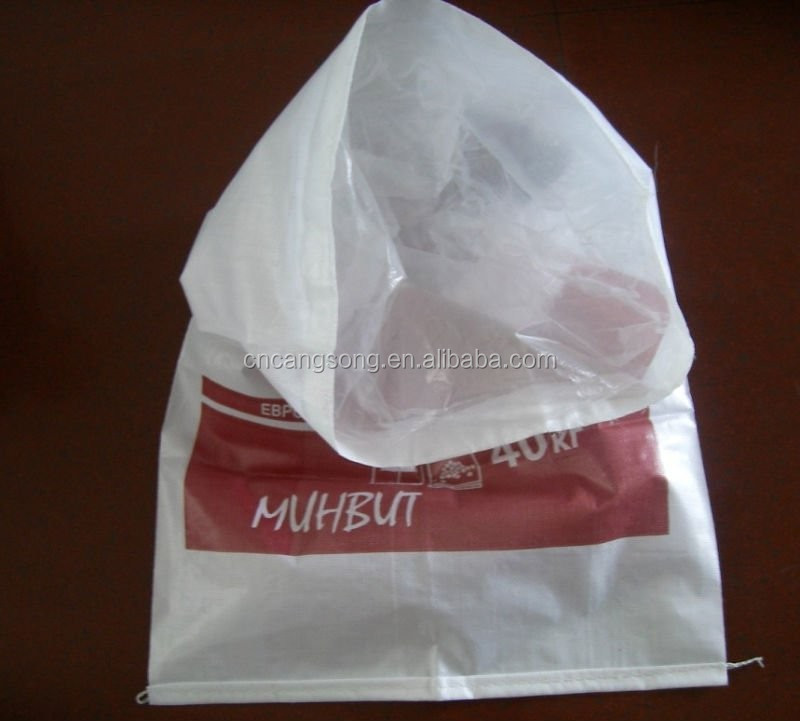 Pp不織袋/bag50kg空のsack/bagに提供するsussia55x105cm110g/pc付きインナーバッグ仕入れ・メーカー・工場