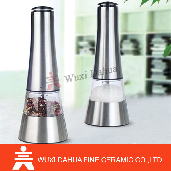 Black pepper grinder, Super quality Stainless steel salt and pepper grinder