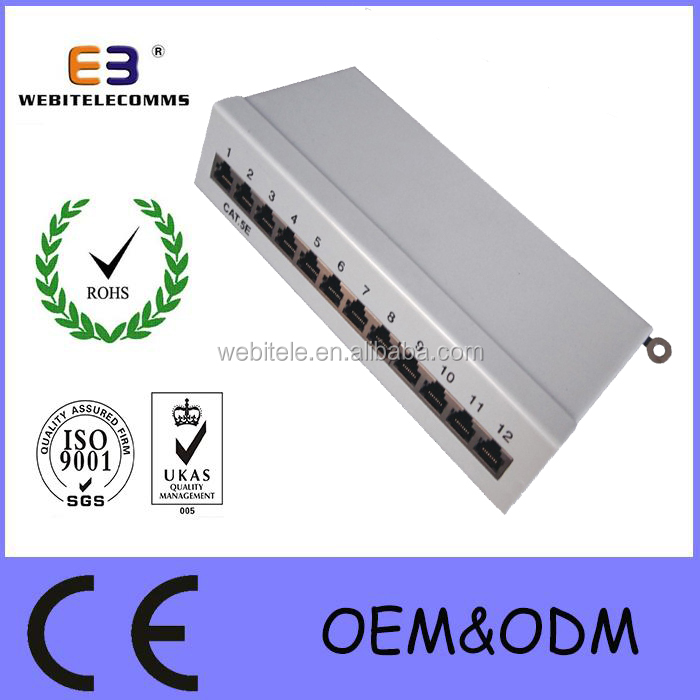 24ポートstpパッチパネル、 19インチ、 cat5e/cat6/cat6aパッチパネル、 クローネidc問屋・仕入れ・卸・卸売り