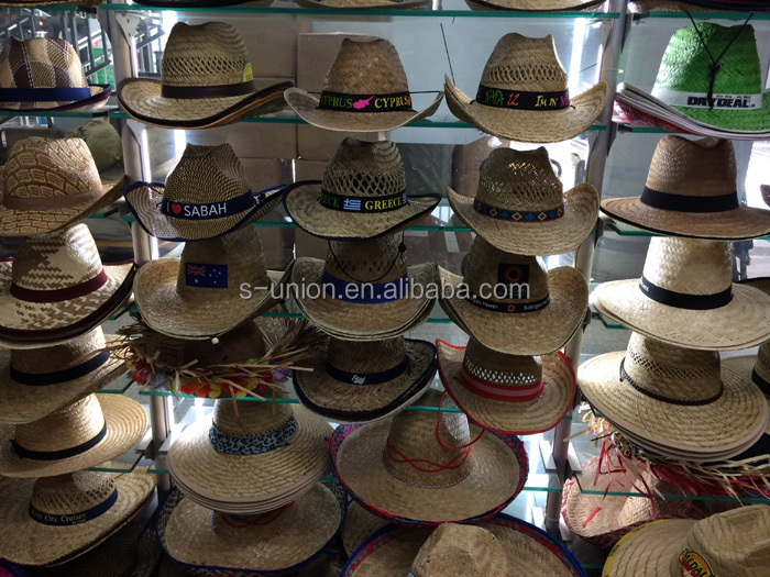 促進レディースフロッピーわら浜帽子、 カスタム女性の帽子を編んだ、 レディースプリントつばの浜にロゴの帽子( su- sh3366)仕入れ・メーカー・工場