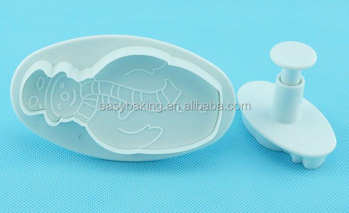 Wholesale custom snowman christmas plunger cutter for cake decorating