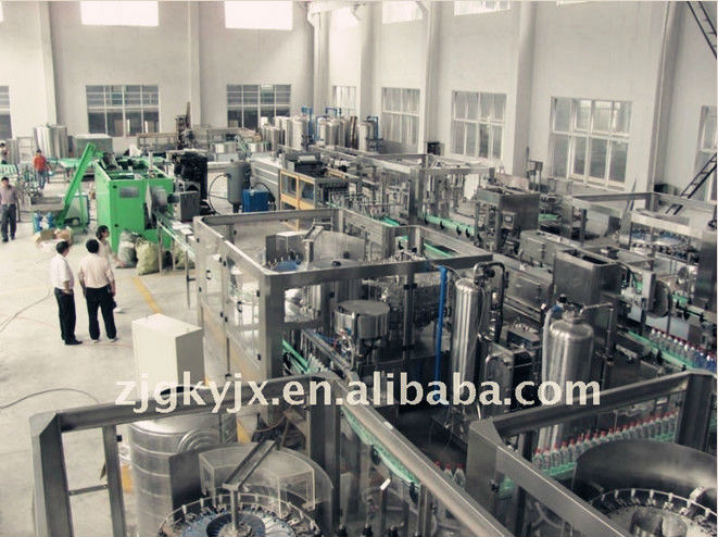 Automatic 3-In-1 Pure Water Filling Machine For PET Bottle