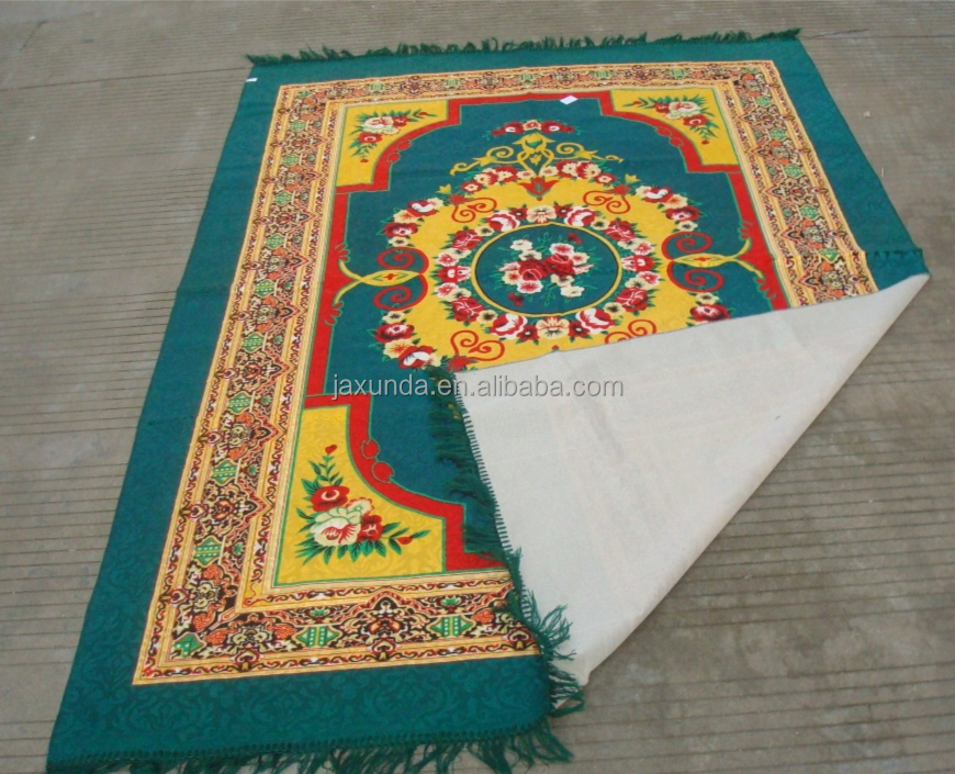 印刷されたモスクポリエステルや綿イスラム教の祈りのカーペット問屋・仕入れ・卸・卸売り
