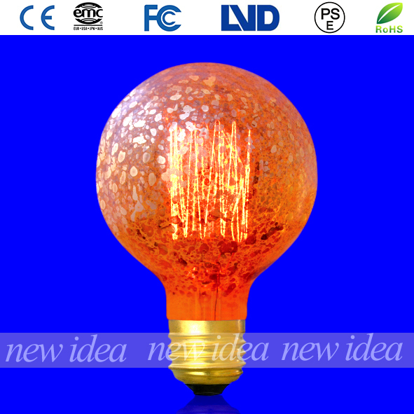 スパイラルフィラメント電球、 ビンテージライトランプ電球g9525w/40w/60w熱い販売仕入れ・メーカー・工場
