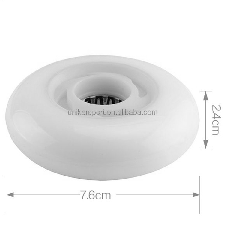 76mm*24mm、 led点滅、 puの車輪、 プロのインラインスケートの車輪問屋・仕入れ・卸・卸売り