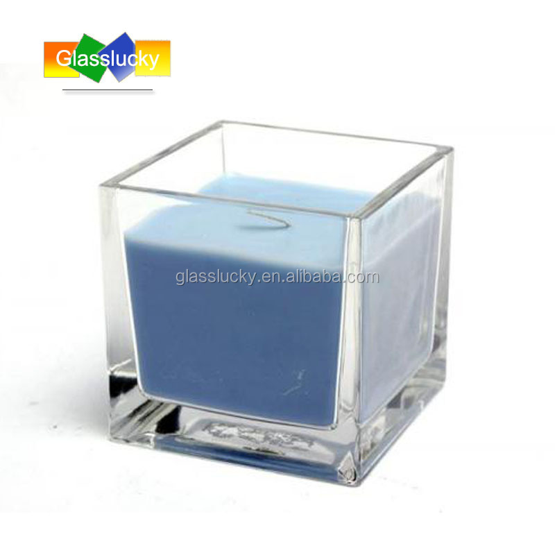Luxury Square Glass Vessel For Candle Wholesale Buy Square Glass