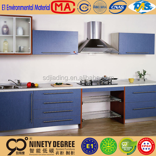 2013 best seller quality dark chocolate melamine kitchen cabinet