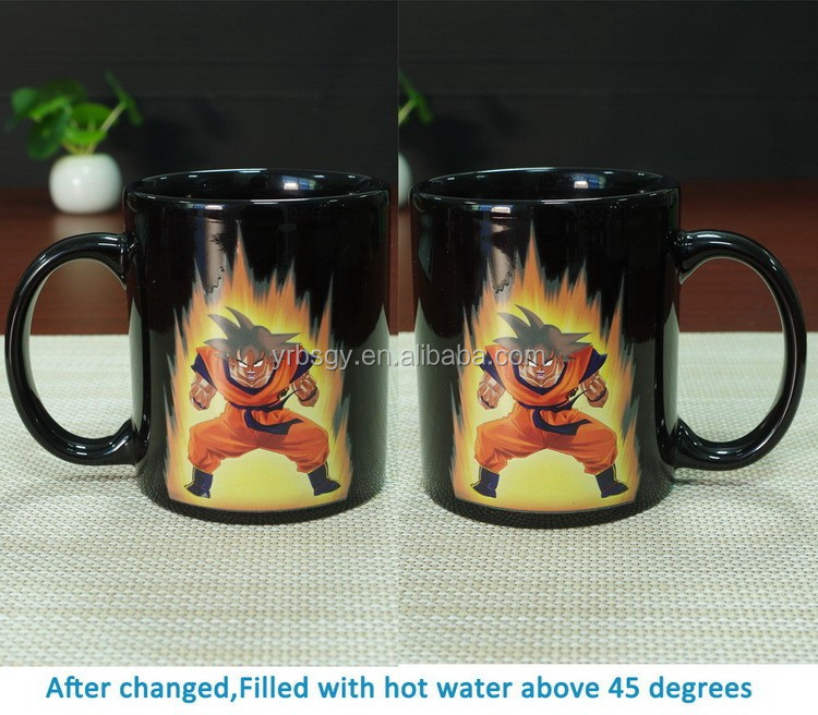 11オンス中国製品ドラゴンボールz感熱マジックコーヒー変色マグカップ仕入れ・メーカー・工場