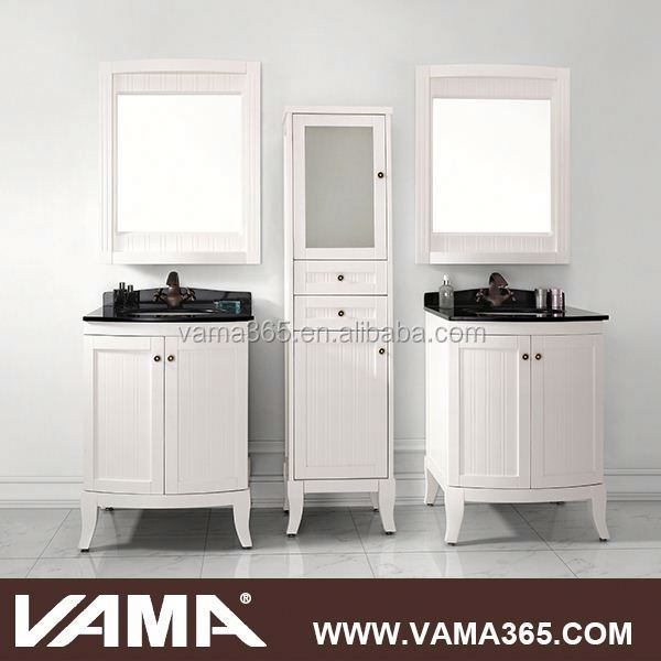 19717A mirrored modern bathroom vanity for sale