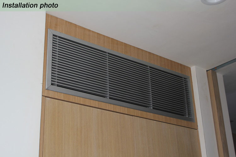 Linear Blades Aluminum Linear Custom Floor Registers Buy Custom Floor