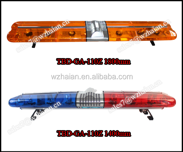 緊急のストロボlightbarアンバーlightbar回転警告lightbar警察車のためのロータリーtbd-ga-110z1800ミリメートル仕入れ・メーカー・工場