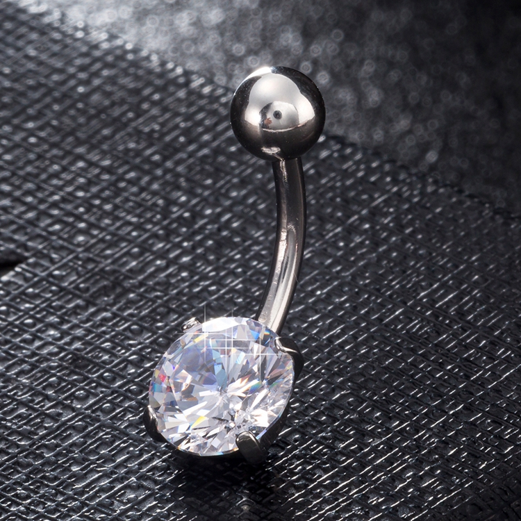 Big Fashion Crystal Display Navel Belly Button Ring Buy