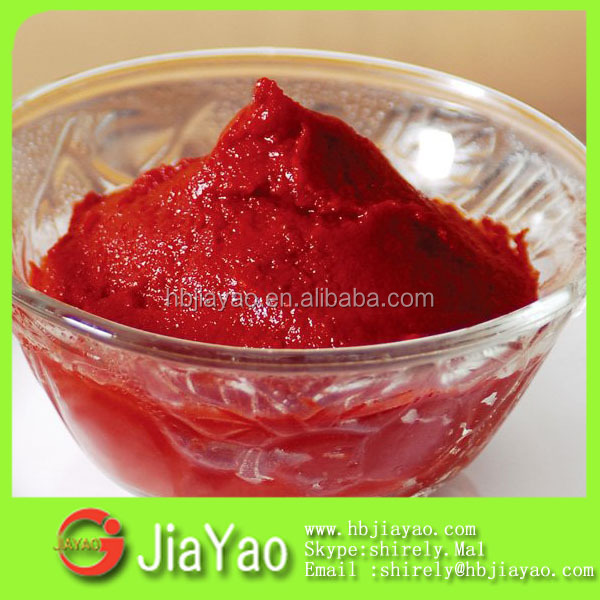 tomato paste tomato sauce dispenser 140g tomato paste with certification HACCP ISO HALAL