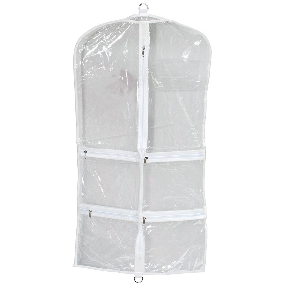 hanging garment bag with pockets