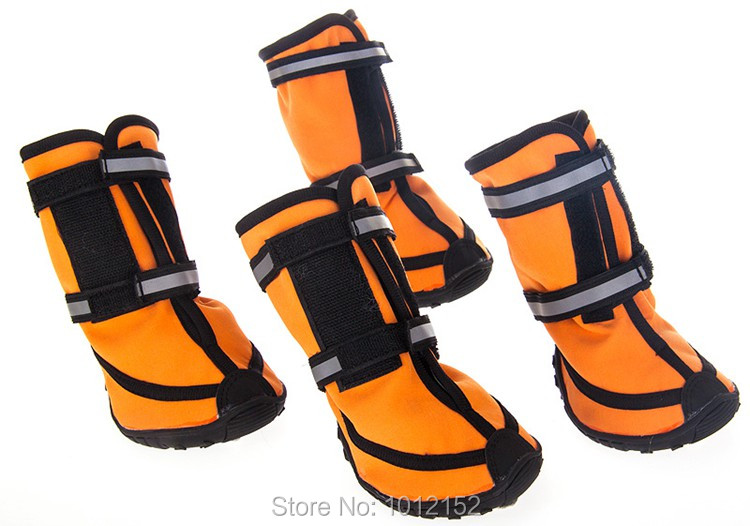 Four season waterproof XXL pet shoes Pet fashion rain boots / large dog