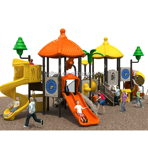 最新デザインの子供たちのためのプラスチック製のガーデントンネルスライド遊び場問屋・仕入れ・卸・卸売り