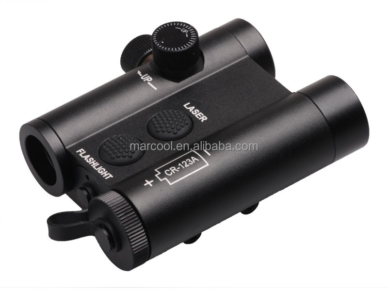 HY3212 Flashlight LF-3RLED Flashlight and Red Laser Integration with Weaver Mount Remote Switch (1)
