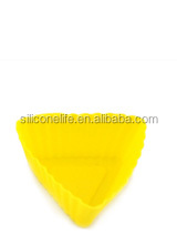 High quality colorful shape silicone molds for microwave cake/cake decorating