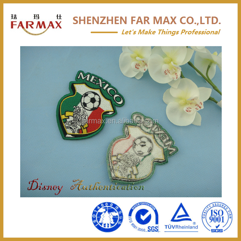 カスタム高2014年farmax低価格で品質の刺繍パッチ問屋・仕入れ・卸・卸売り
