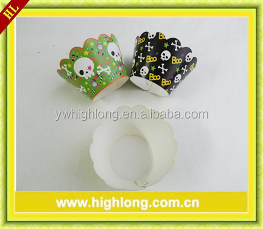 different colour Stripe Cupcake decoration cupcake Wrappers
