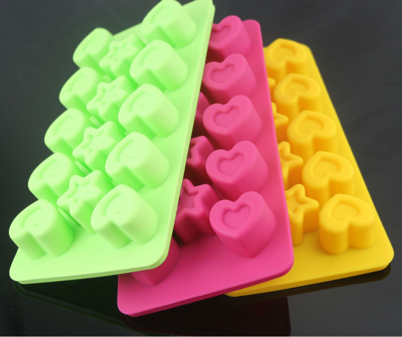 Multi-Functional And Good Quality Silicone Chocolate Molds