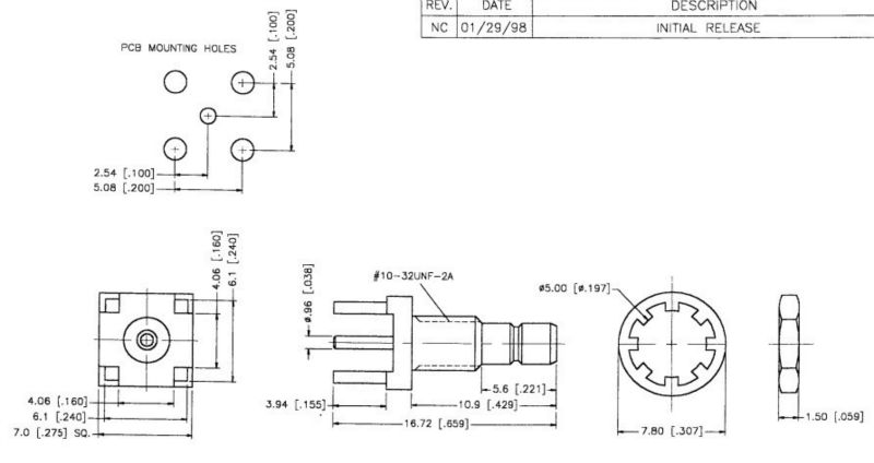 Smbコネクタpcbマウントジャックオス50オーム、 ul、 cerohs指令kls1-smb010smbアンテナコネクタ仕入れ・メーカー・工場