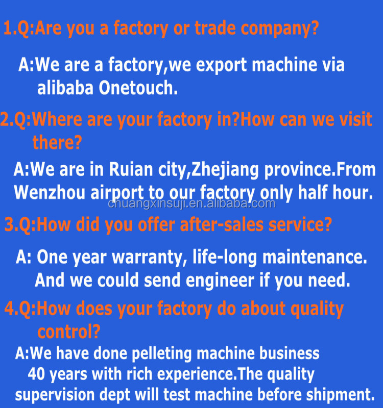 中国工場suplier、 廃プラスチック顆粒製造機仕入れ・メーカー・工場