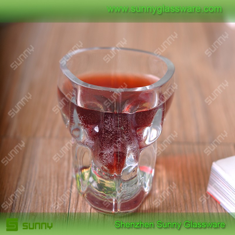 Skull shot glass wholesale shot glass