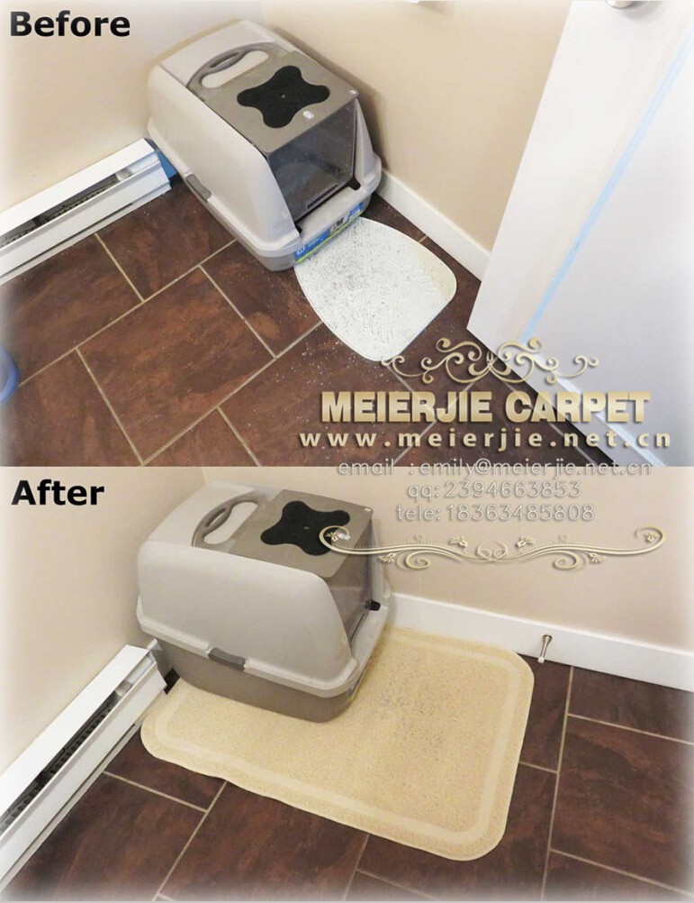 特大36x24猫用トイレ付きマット足に柔らかいトラッピング仕入れ・メーカー・工場