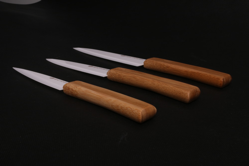 竹ナイフのハンドル4''5''6''ジルコニアセラミックナイフブロック持ち手竹問屋・仕入れ・卸・卸売り