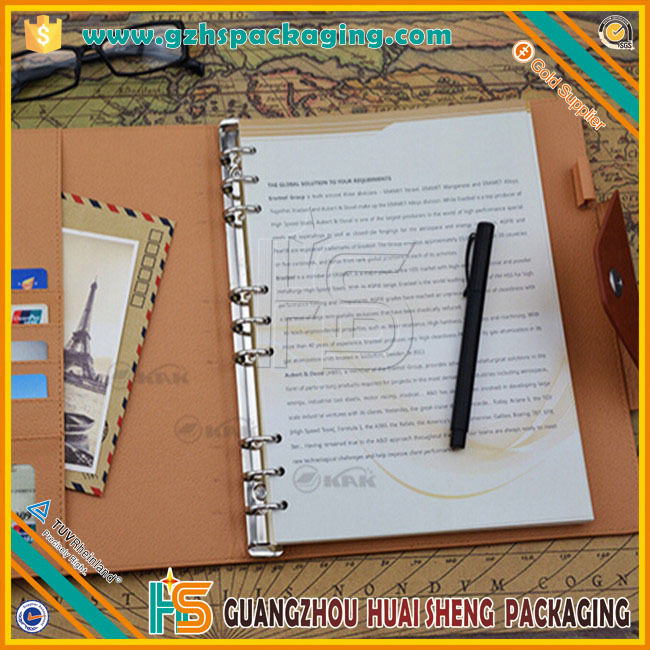promotional a5 spiral binding diary and notebook