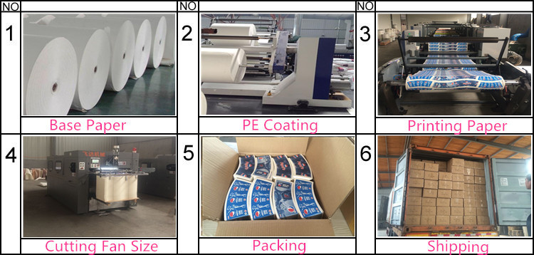 Custom Design And Size Cup Paper For Best Choice