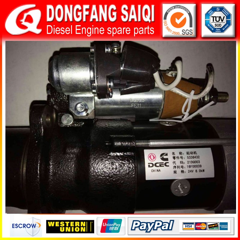 Genuine Diesel Engine Parts 5336432 24 Volt Motor Starter Assy - Buy