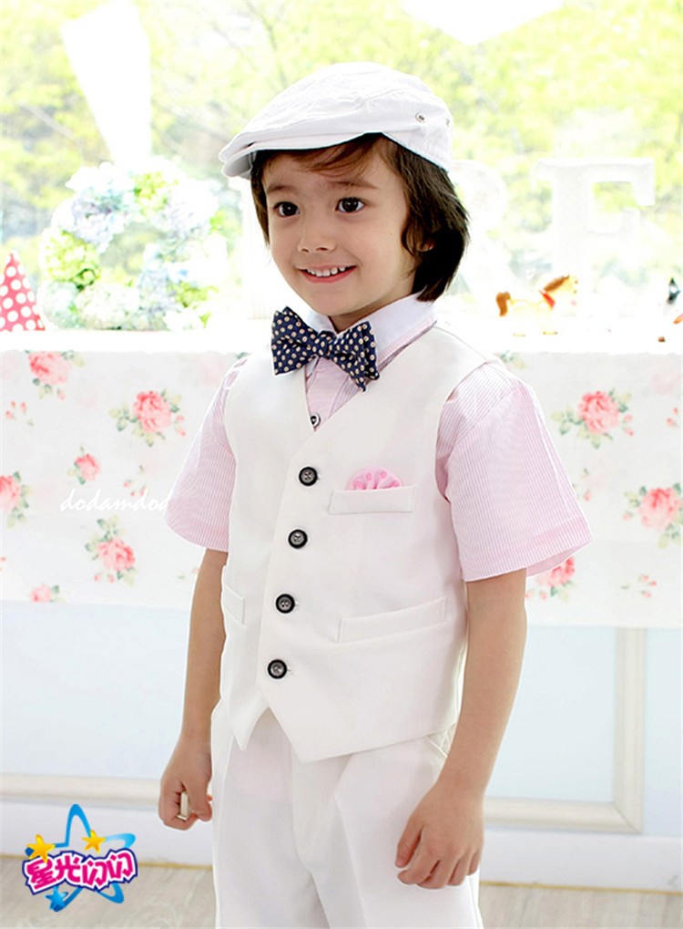 韓国デザイン男の子学童パーティースーツファッションスタイル半袖男の子セット仕入れ・メーカー・工場